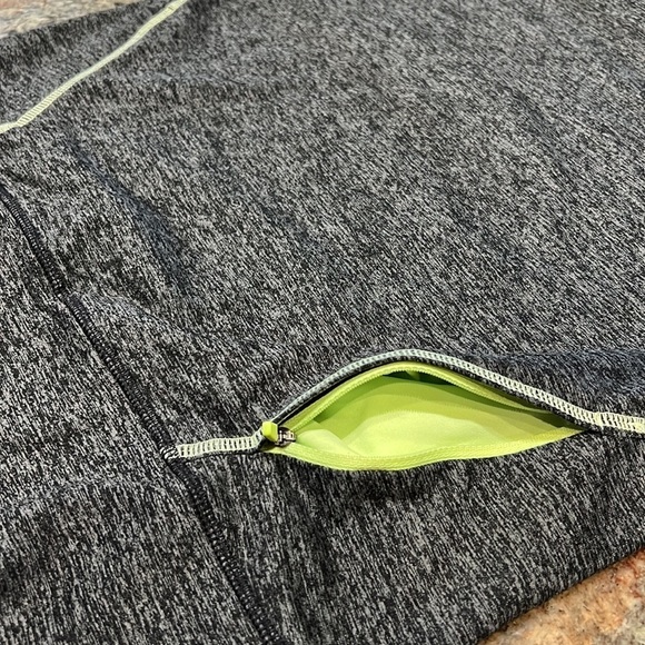 Sweaty Betty Sprint Start Run Hoodie Gray Neon SZ S - Picture 9 of 10